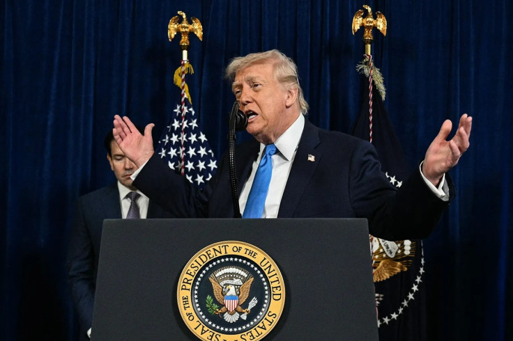 Trump Announcing US Operation in Venezuela