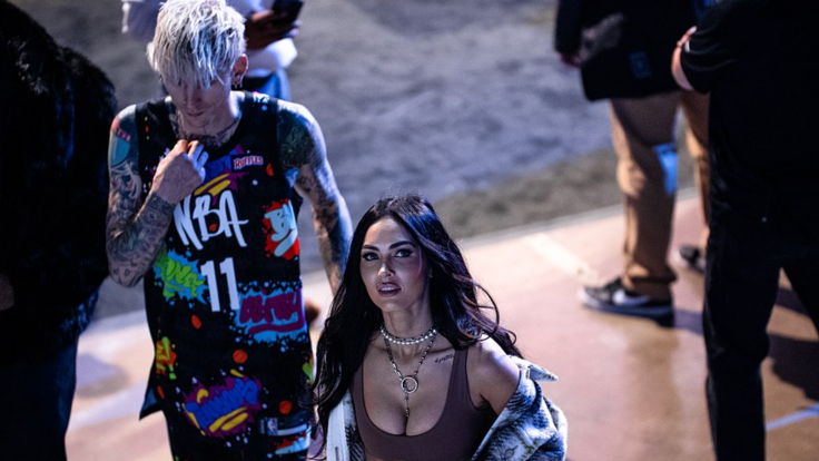 Megan Fox with Machine Gun Kelly