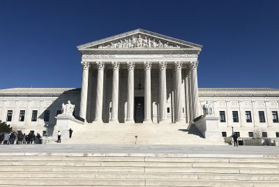 United States Supreme Court Building in Washington D.C.