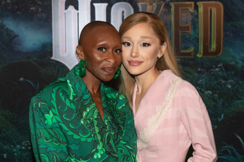 Cynthia Erivo and Ariana Grande