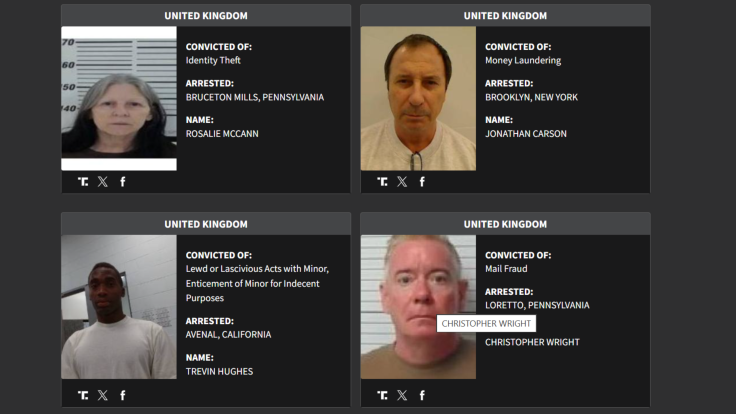 UK Citizens Named on US Homeland Security’s ‘Worst of the