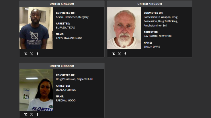 UK Citizens Named on US Homeland Security’s ‘Worst of the