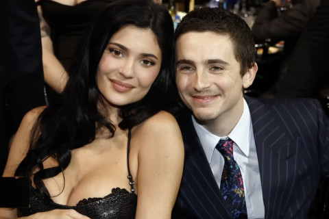 Kylie Jenner and Timothée Chalamet