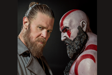 Ryan Hurst as Kratos in the God of War series