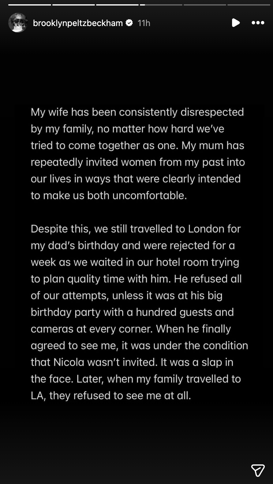 Brooklyn Beckham Stories 4