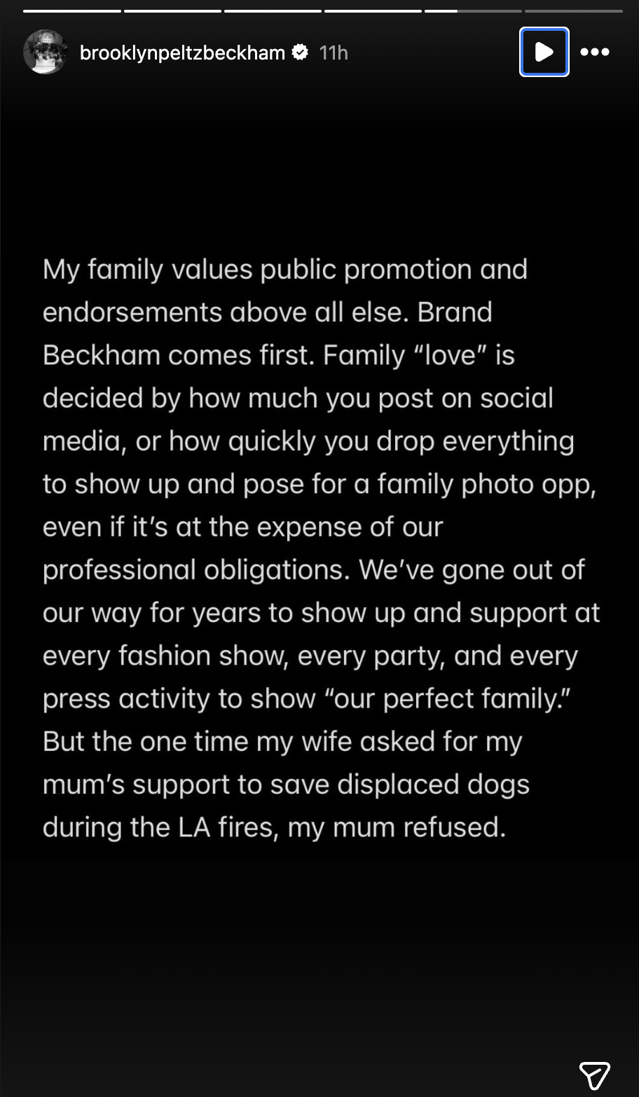 Brooklyn Beckham Stories 5