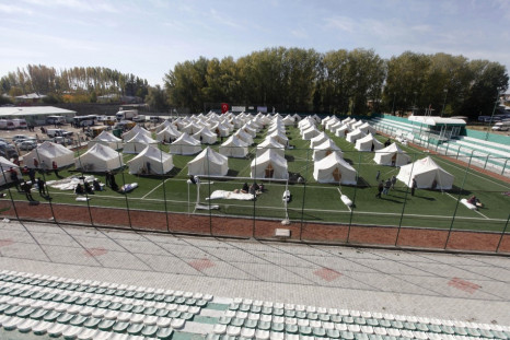 Tent city in Ercis