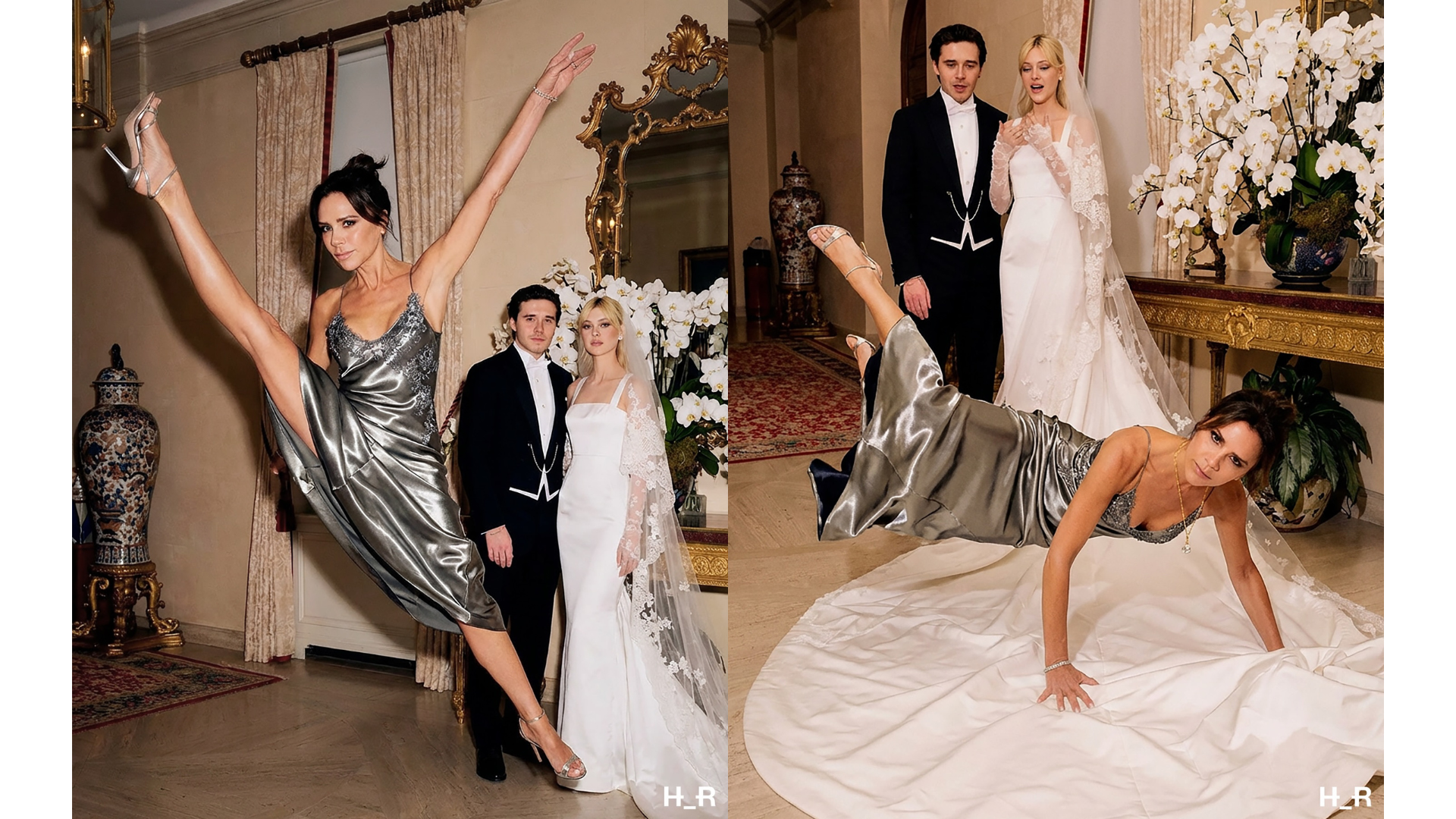 Victoria Beckham, Nicola Peltz  Brooklyn Beckham