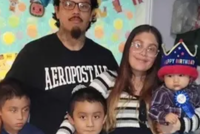 Three toddlers left in van after parents were killed