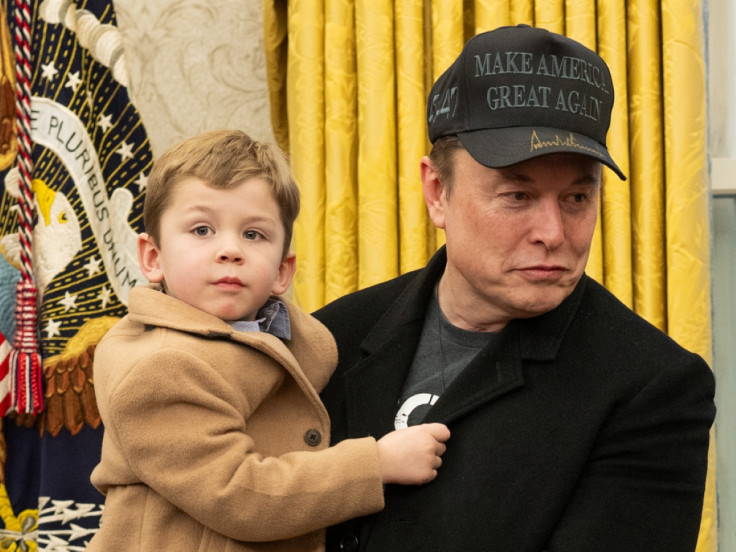 Elon Musk and X Æ A-Xii