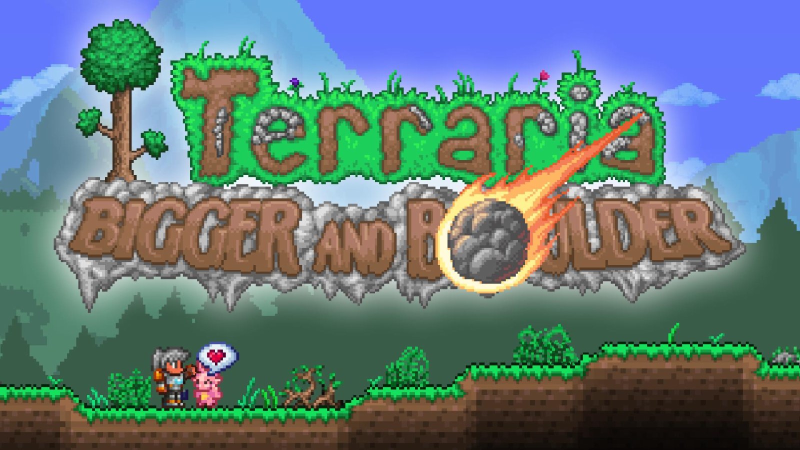 Terraria 1.4.5 Bigger and Boulder Update Released