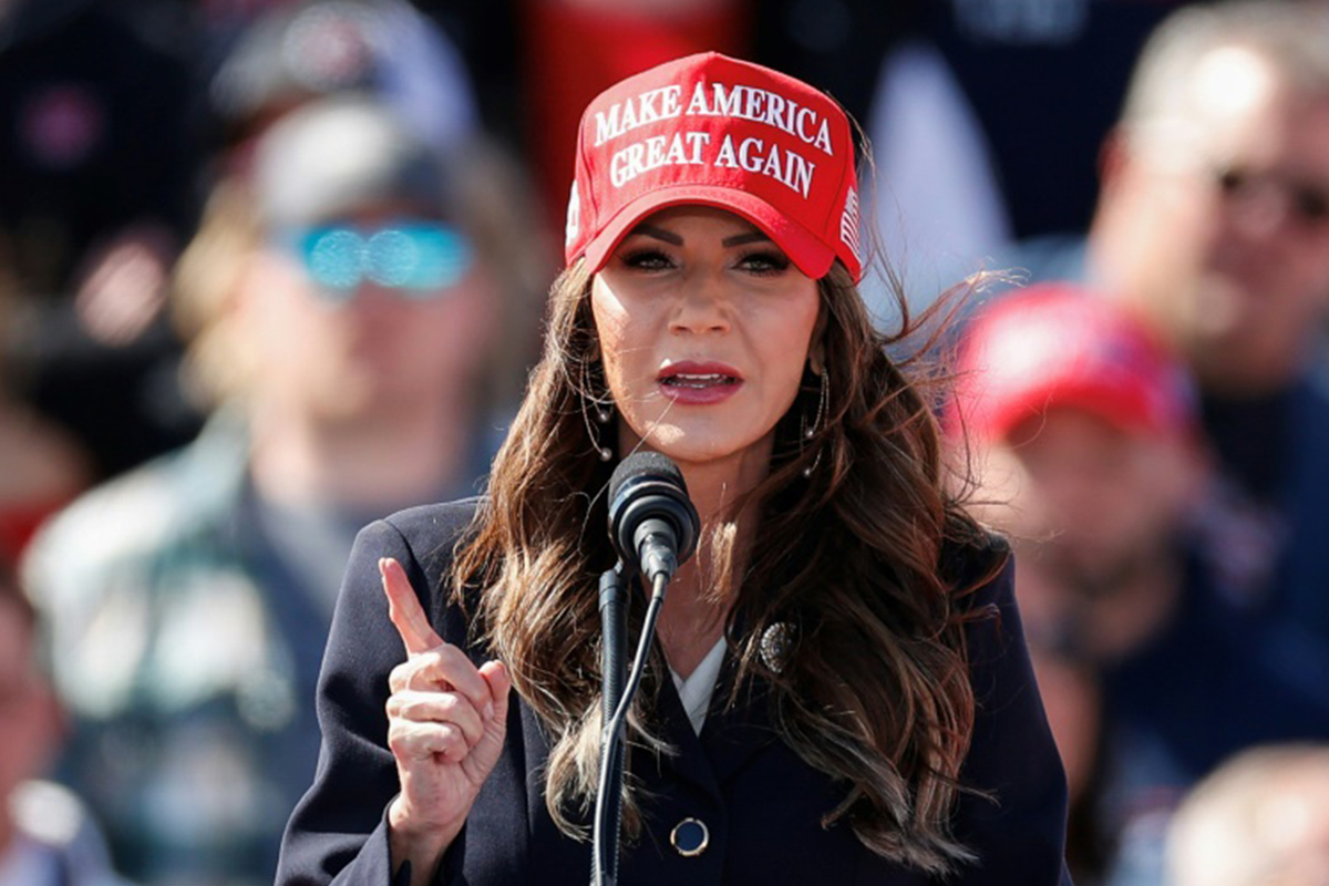 Trump Fires Kristi Noem in First Major Cabinet Shake-up of Second Term as Senator Is Tapped to Take Over