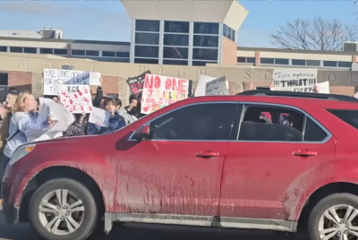 Student Struck By MAGA Supporter