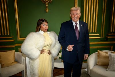 Nicki Minaj and Donald Trump