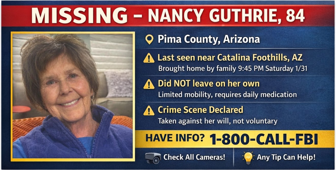 Did the FBI Find a Body in Nancy Guthrie's Septic Tank? Investigators Reveal Truth Behind 'Mysterious' Silver Case
