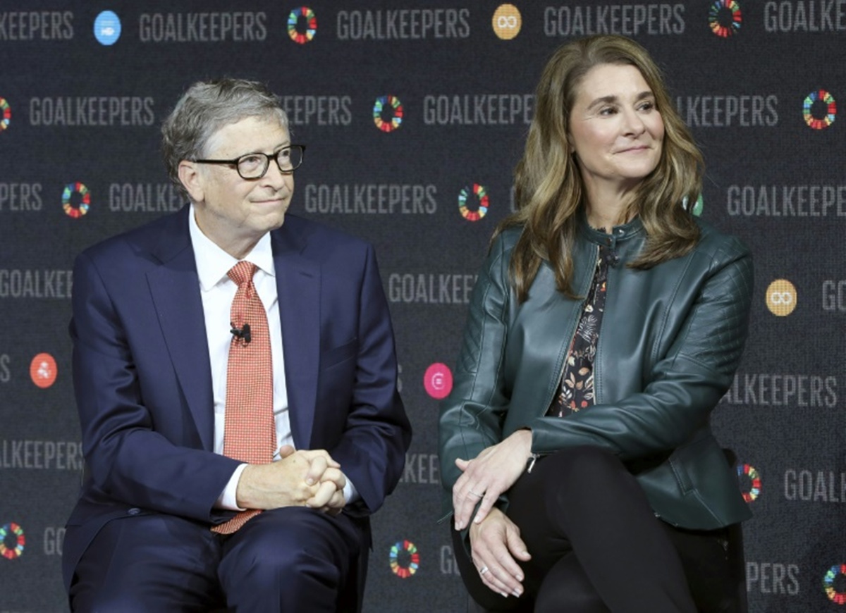 Bill Gates and Melinda French Gates