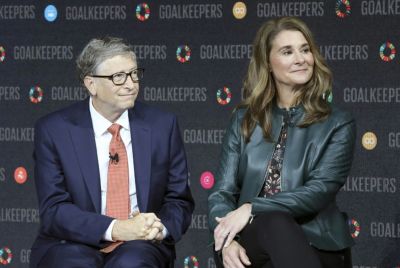 Bill Gates and Melinda French Gates