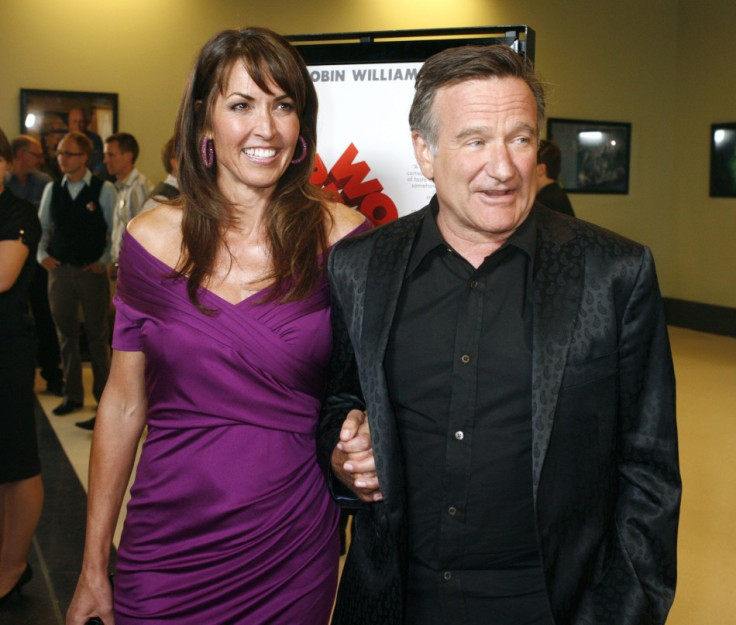 Robin Williams and Susan Schneider