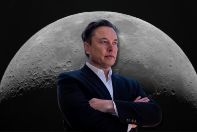 Elon Musk SpaceX Moon