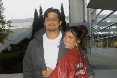 Will Campbell with his GF