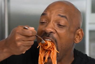Will Smith Eating Spaghetti