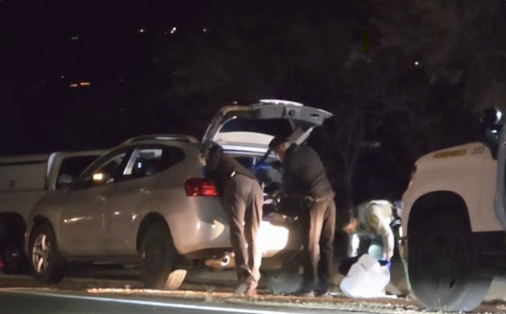 PCSD just pulled out a back pack out of SUV