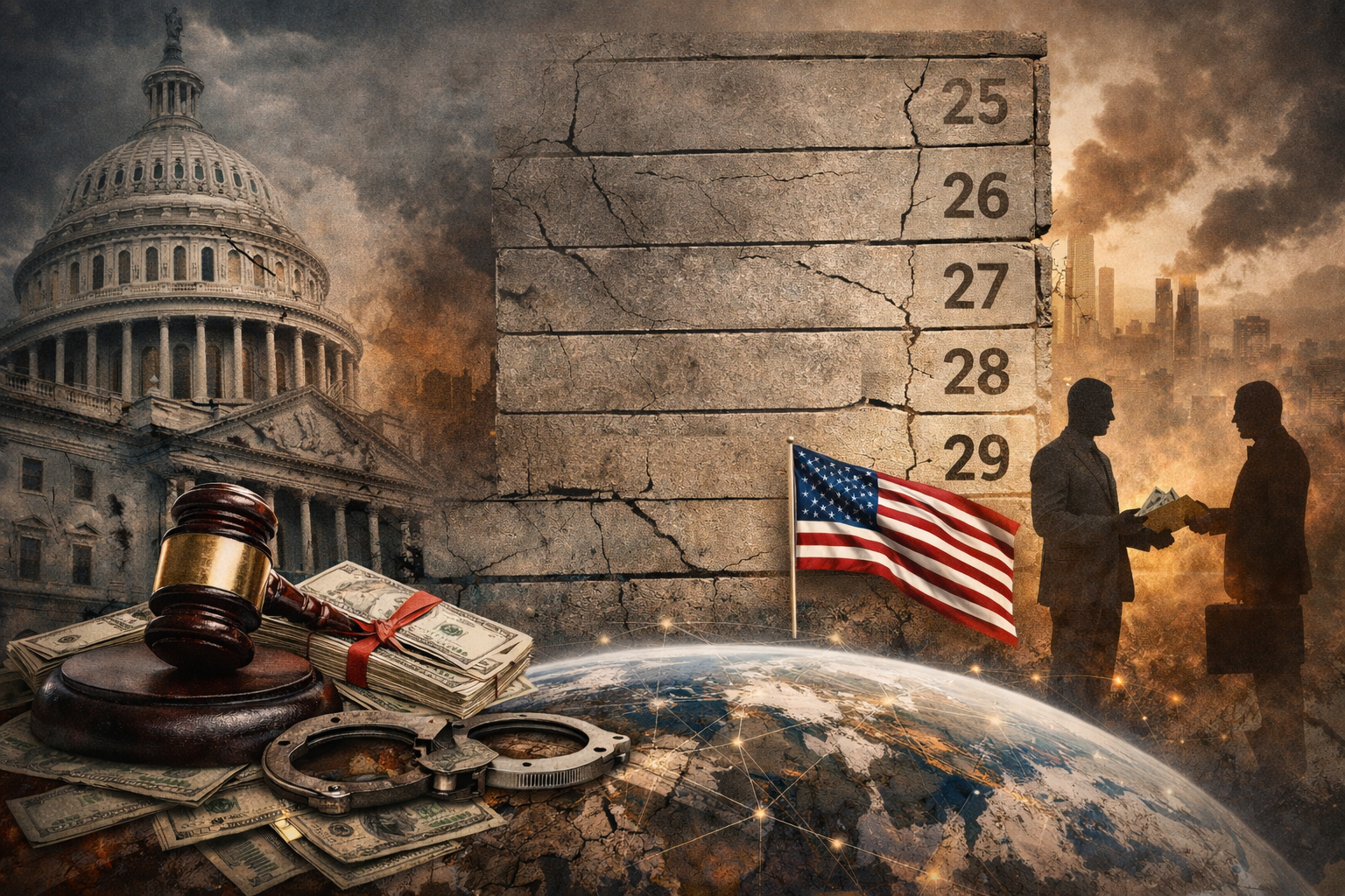 US Slips to 29th Place as Global Corruption Concerns Deepen