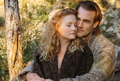 James Van Der Beek and wife Kimberly