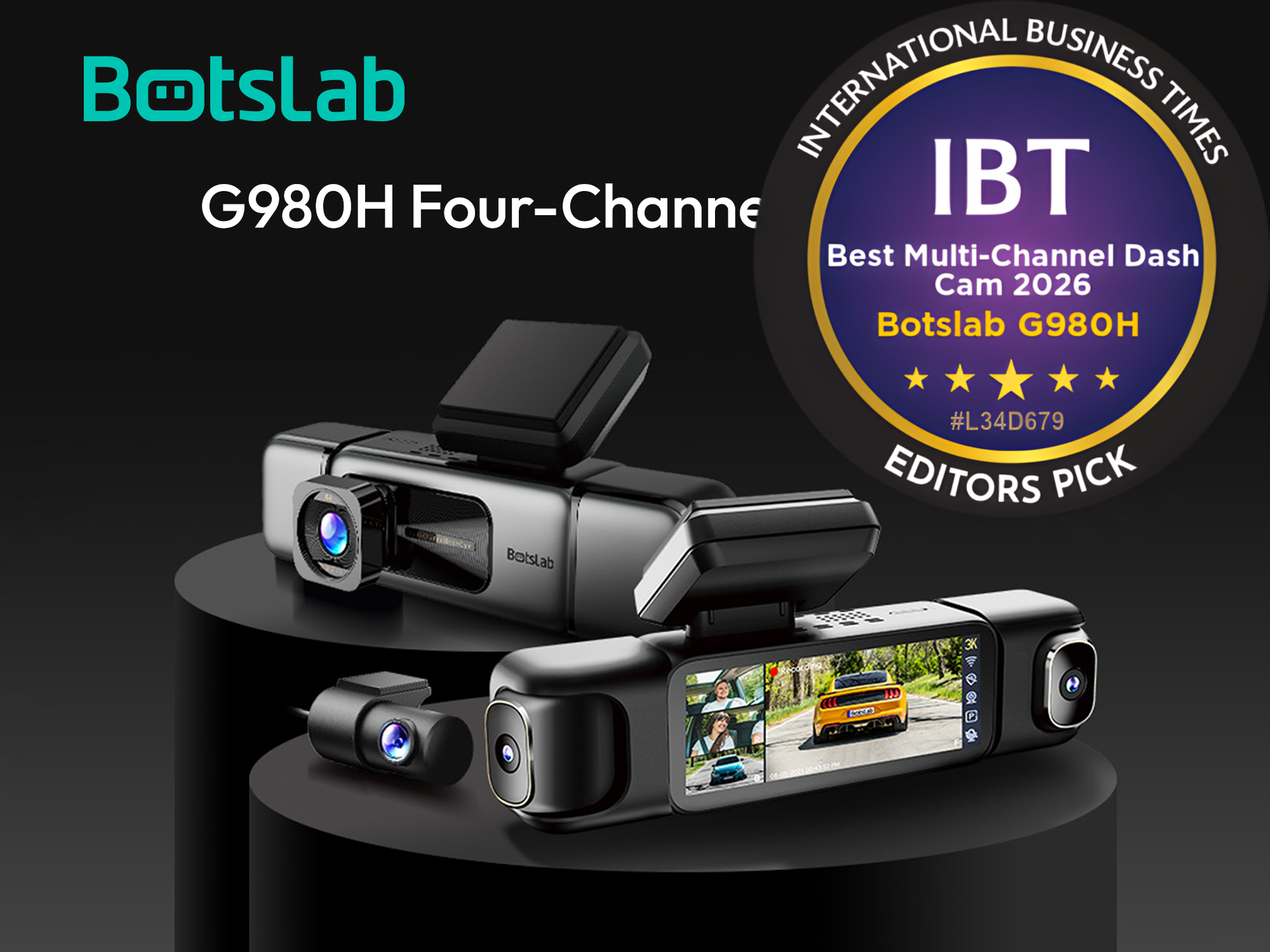 Peace of Mind on the Road: Botslab G980H Multi-Channel Dashcam Review