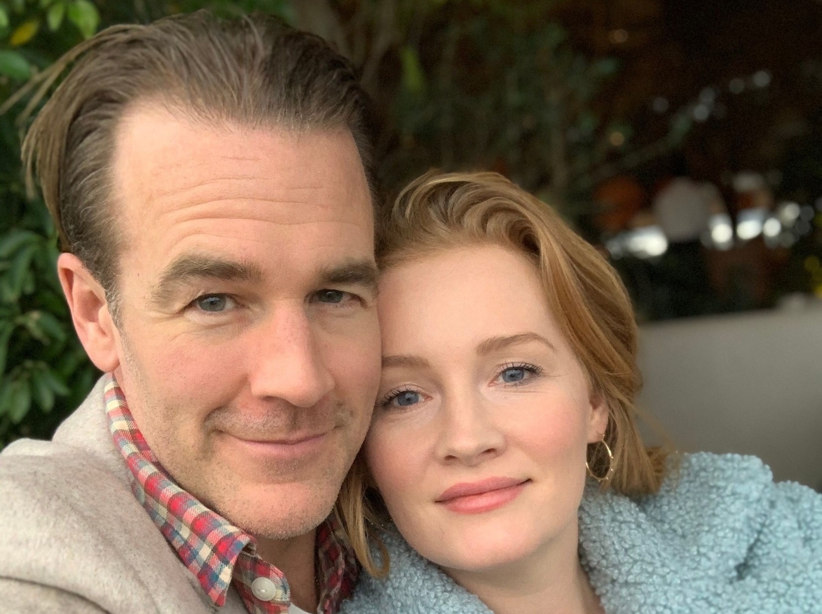 James and Kimberly Van Der Beek