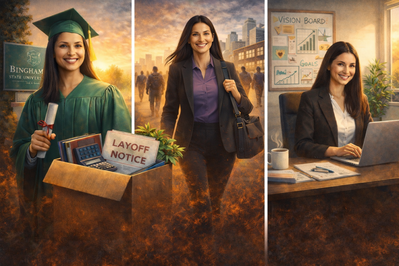 One Binghamton Graduate Turned Layoff Pain Into Purpose