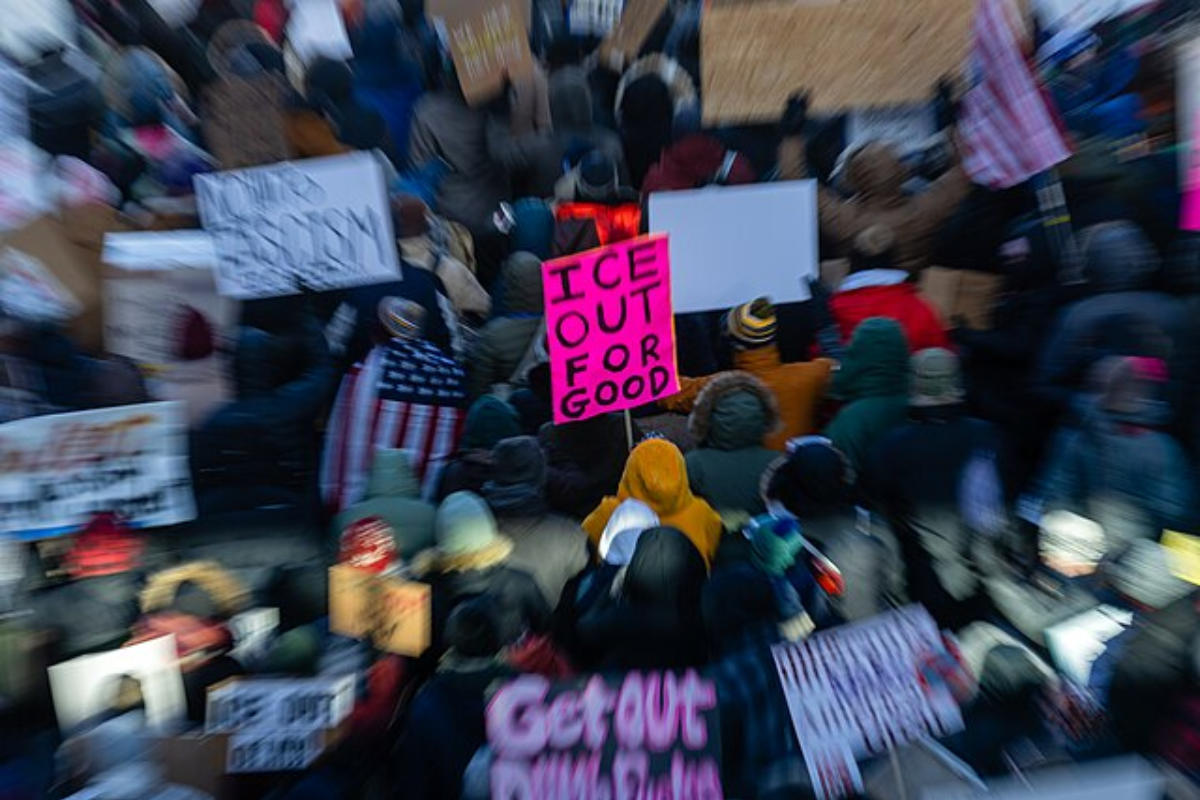 ICE Sued After Observers Claim Agents Used Facial Recognition to Add Them in a 'Domestic Terrorist' Watchlist