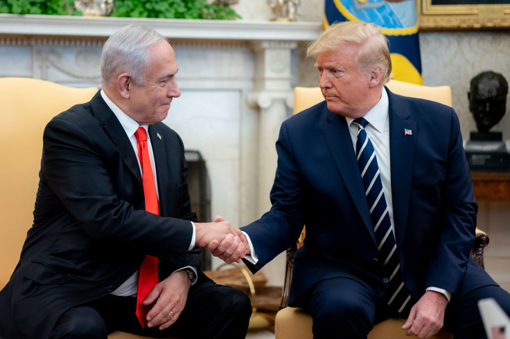 Donald Trump and Benjamin Netanyahu