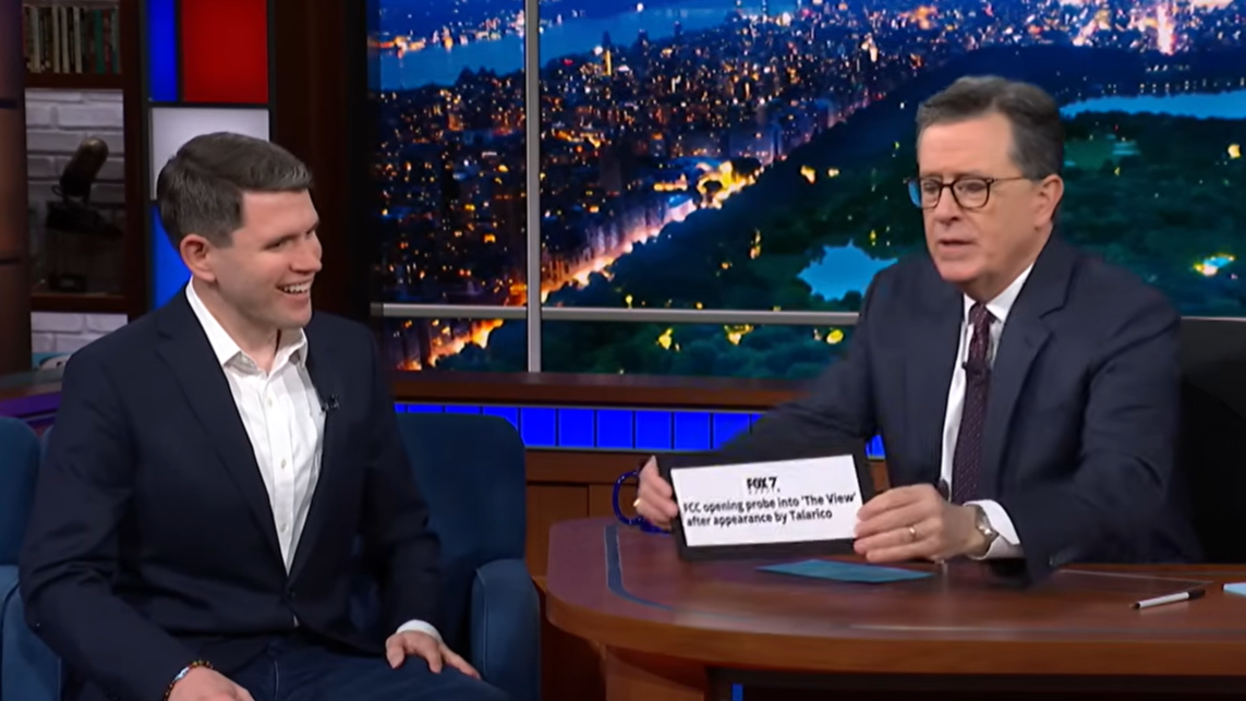 Trump Administration's Move to Censor Stephen Colbert Interview With Texas Senate Candidate 'Backfired'