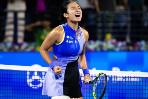 Alex Eala Celebrates Dubai WTA 1000 Victory