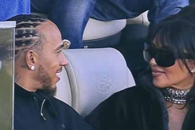 Lewis Hamilton and Kim Kardashian