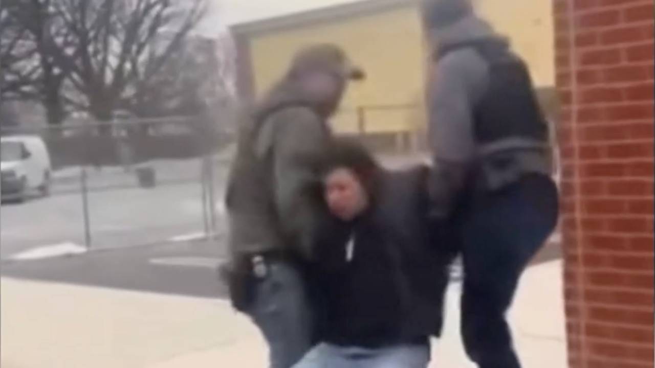 ICE Arrest Video From Long Island Shows Agents Slamming Detainee's Head Into Brick Wall