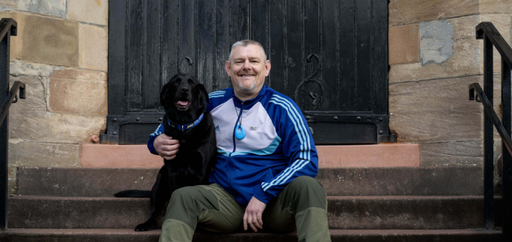 Tourette campaigner John Davidson.