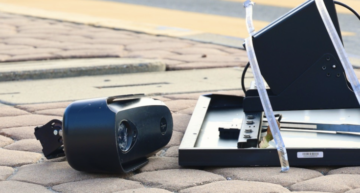 Flock automatic license plate reader cameras