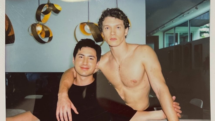 Hudson Williams and Connor Storrie