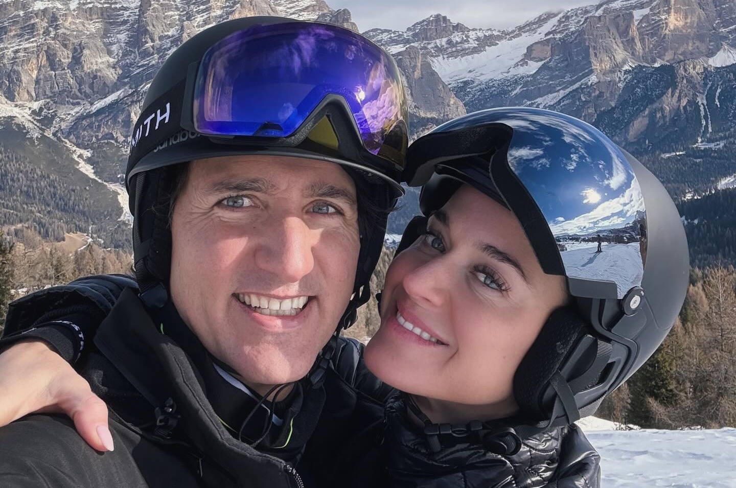 Justin Trudeau and Katy Perry