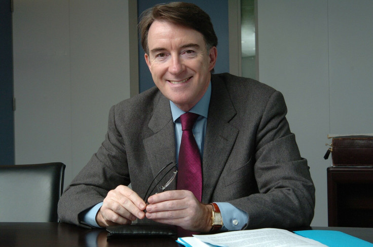 Former British ambassador to the United States, Peter Mandelson