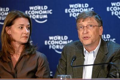 Bill Gates and Melinda Gates