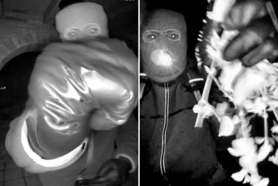 A photo from the CCTV footage of Nancy Guthrie's house