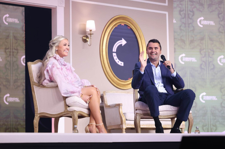 Erika and Charlie Kirk