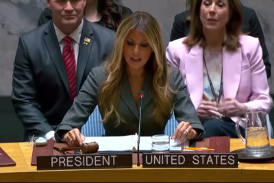 Melania Trump presides UN Security Council