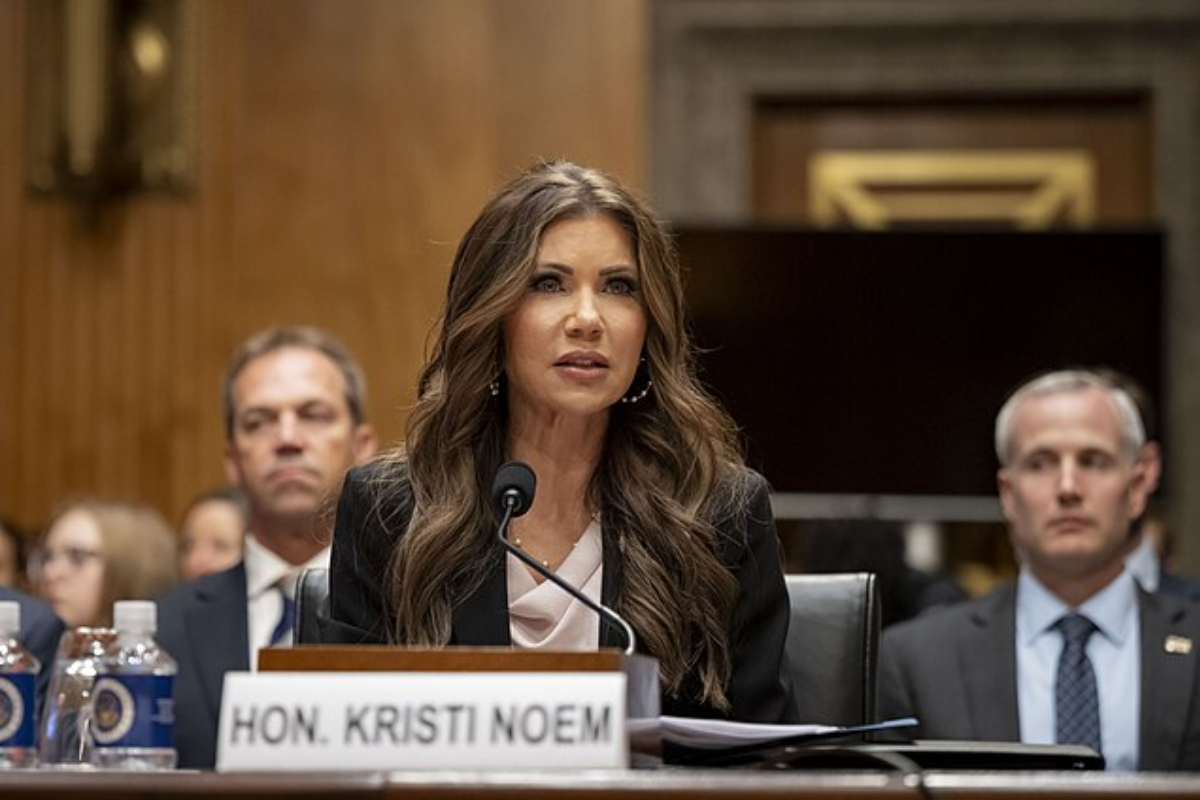 Kristi Noem Clashes With Lawmakers After Refusing To Deny Alleged Corey Lewandowski Affair At Hearing