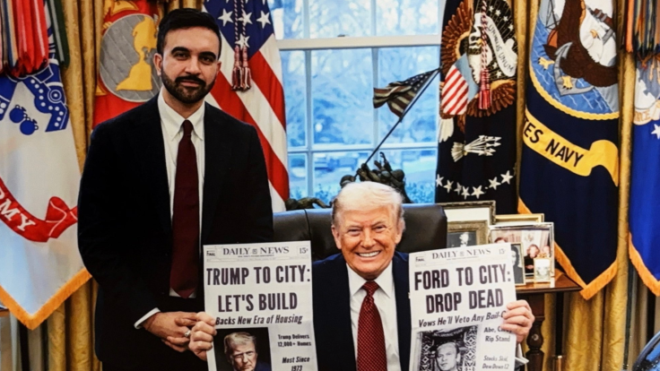 Zohran Mamdani and Donald Trump