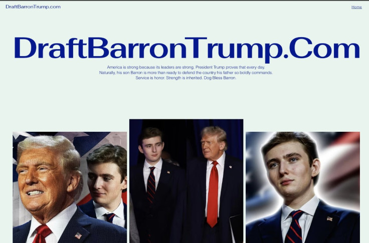 DraftBarronTrump.Com