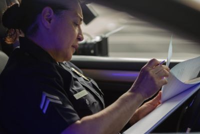 Female police officer